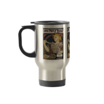 Alphonse Mucha- Lance Parfum "Rodo" - Perfume Ad mugs by VintageCabaret Alphonse Mucha- Lance Parfum "Rodo" - Perfume Ad mugs