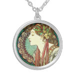 Alphonse Mucha Laurel Necklace