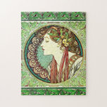 Alphonse Mucha Laurel Puzzle