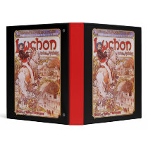 Alphonse Mucha Luchon binders by vintage_poster Alphonse Mucha Luchon binders