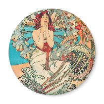 Alphonse Mucha Monaco, Monte-Carlo, 1897 magnets