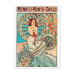 Alphonse Mucha Monaco, Monte-Carlo, 1897 Postcards