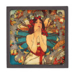 Alphonse Mucha Monte Carlo Gift Box Premium Trinket Boxes