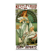 Alphonse Mucha Nestle's Food for Infants Poster posters