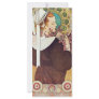 Alphonse Mucha Nurse Maid Customized Rack Card