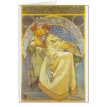 Alphonse Mucha - Princess Hyacint Card