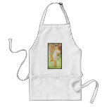 Alphonse Mucha Printemps Spring Apron