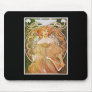 Alphonse Mucha Reverie Daydream Mousepads