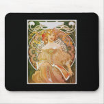 Alphonse Mucha Reverie Daydream Mousepads