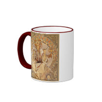 Alphonse Mucha - Slavia Mug