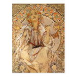 Alphonse Mucha - Slavia Postcard