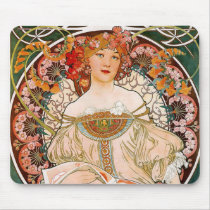 Alphonse Mucha - Spring mousepads