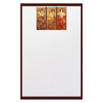 Alphonse Mucha Stationery