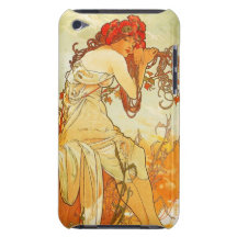 Alphonse Mucha Summer iPod Touch Case
