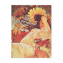 Alphonse Mucha Sunflower Post Cards