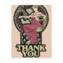 Alphonse Mucha Thank you Cards Post Card