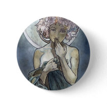 Alphonse Mucha ~ The Moon buttons by ArtNouveauDaz Alphonse Mucha ~ The Moon buttons