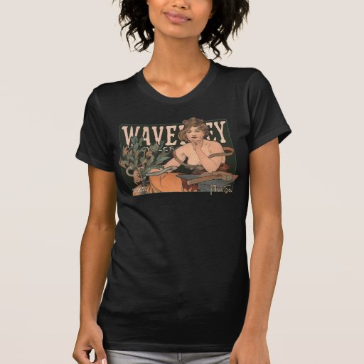 Alphonse Mucha - Waverley Cycles T-Shirt