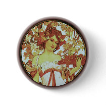Alphonse Mucha - White Star buttons