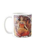 Alphonse Mucha -  World's Fair 1904  St. Louis Coffee Mug