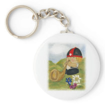 Alphorn Sepp Keychain