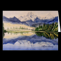 Alpine beauty cards
