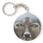Alpine cow keyring keychains