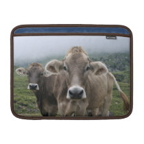 Alpine cow sleeve for MacBook air at Zazzle