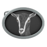 Alpine  Dairy Goat Belt Buckle 