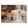 Alpine Garden Waterfall Card