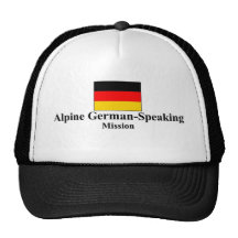 Alpine German-Speaking LDS Mission Hat