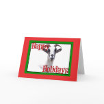 Alpine Goat Holiday Christmas cards