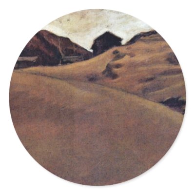 Alpine Landscape In The Ötztal Stickers by Artcollection