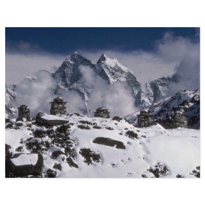 Alpine mountains, Nepal Winter Flyers by beautifulclicks
