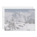 Alpine mountains, Nepal Winter Custom Invitations