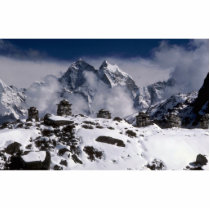 Alpine mountains, Nepal Winter Acrylic Cut Out