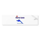 Alpine Skiing bumper stickers