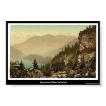 Alpnachersee, Pilatus, Switzerland posters