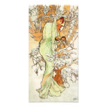 Alpohnse Mucha Winter Print Photograph