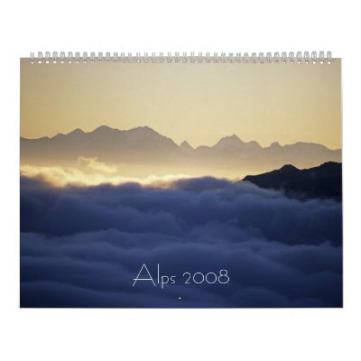 Alps 2008 wall calendar by kretsu
