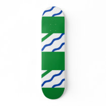 Alpujarra De La Sierra Spain, Spain flag Custom Skate Board