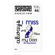 ALS Always I Miss My Dad 3 Stamp