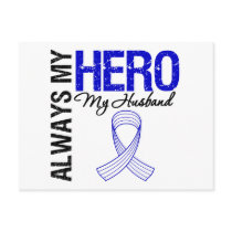 ALS Always My Hero My Husband Post Card