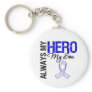ALS Always My Hero My Son Key Chains