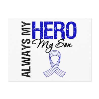 ALS Always My Hero My Son Postcards by giftsforawareness