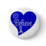 ALS Amyotrophic Lateral Sclerosis Believe Heart Pins