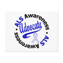ALS Awareness ADVOCATE Postcard