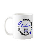 ALS Awareness Believe Butterfly Mugs