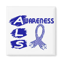 ALS Awareness F3 magnets by awarenessgifts ALS Awareness F3 magnets