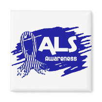 ALS Awareness F5 magnets by awarenessgifts ALS Awareness F5 magnets
